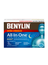 All-In-One® Cold & Flu Night Caplets